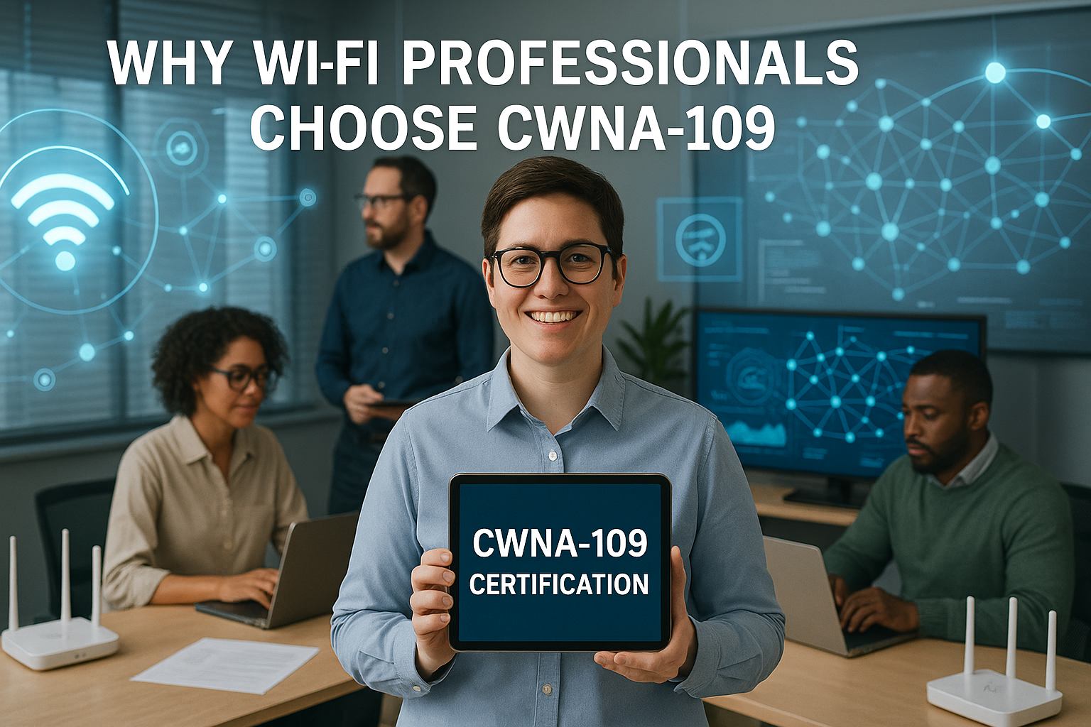 Why Wi-Fi Professionals Choose CWNA-109